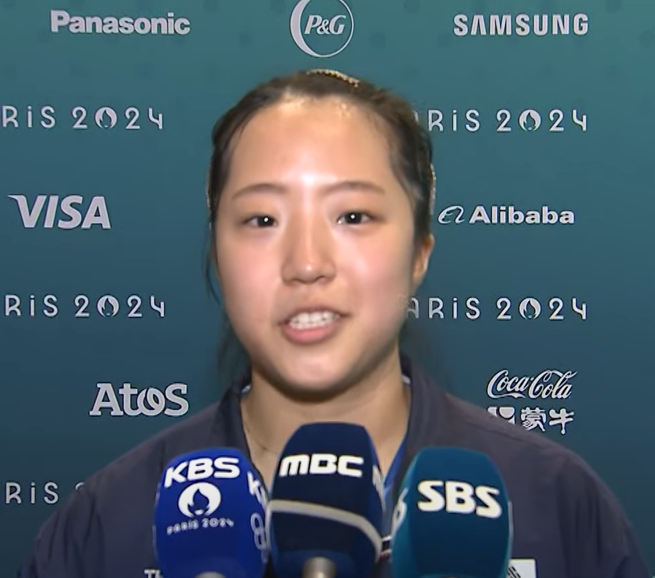 2024 파리올림픽 신유빈, 여자 탁구 단식 8강