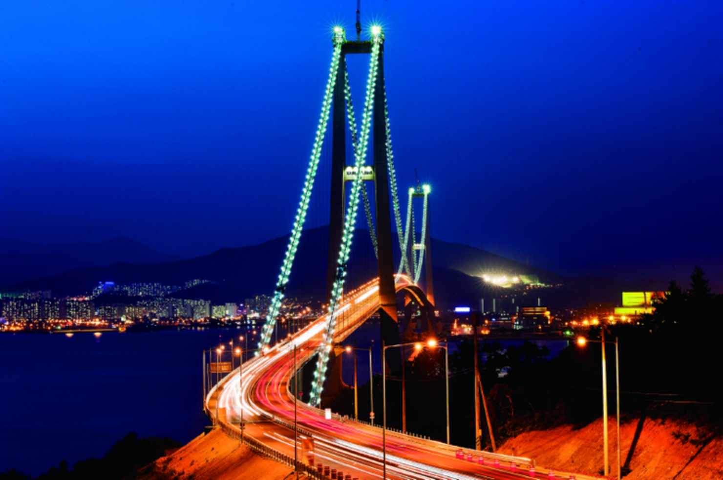 이순신대교 야경