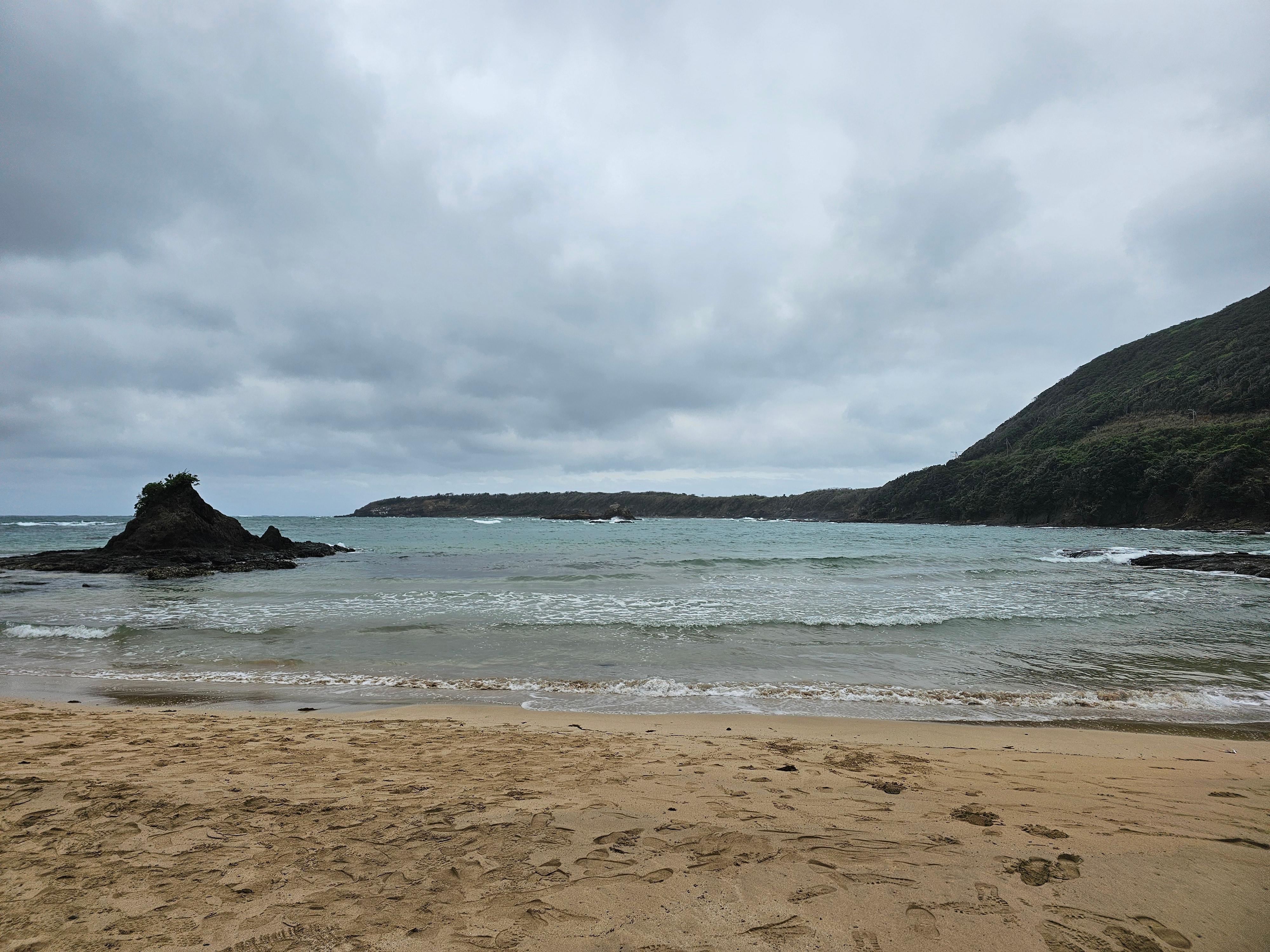 대마도 히타카츠 미우다 해변 사진