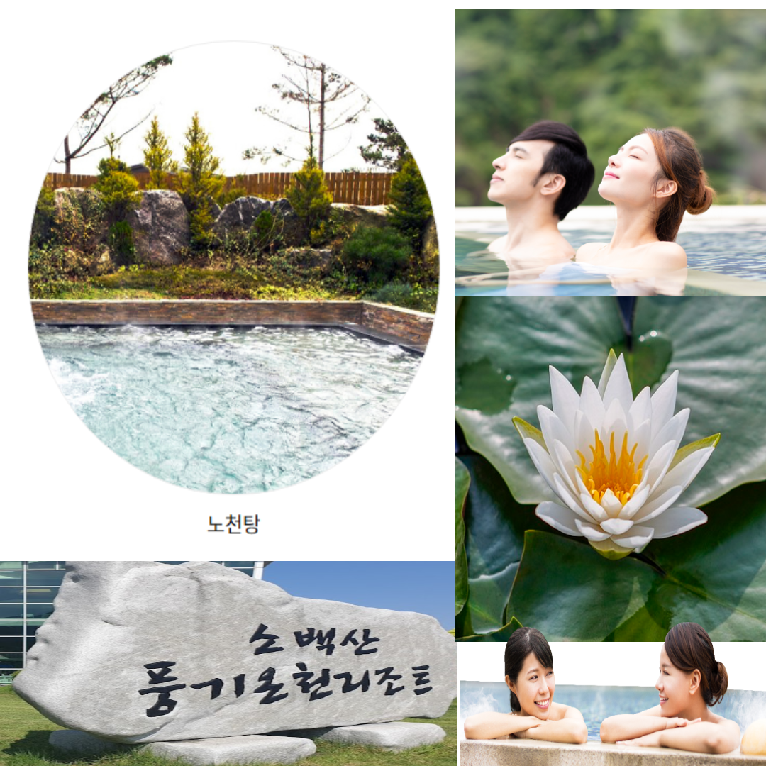노천탕 모습