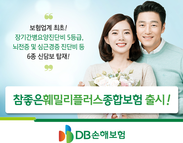 DB손해보험 참좋은훼밀리플러스 종합보험