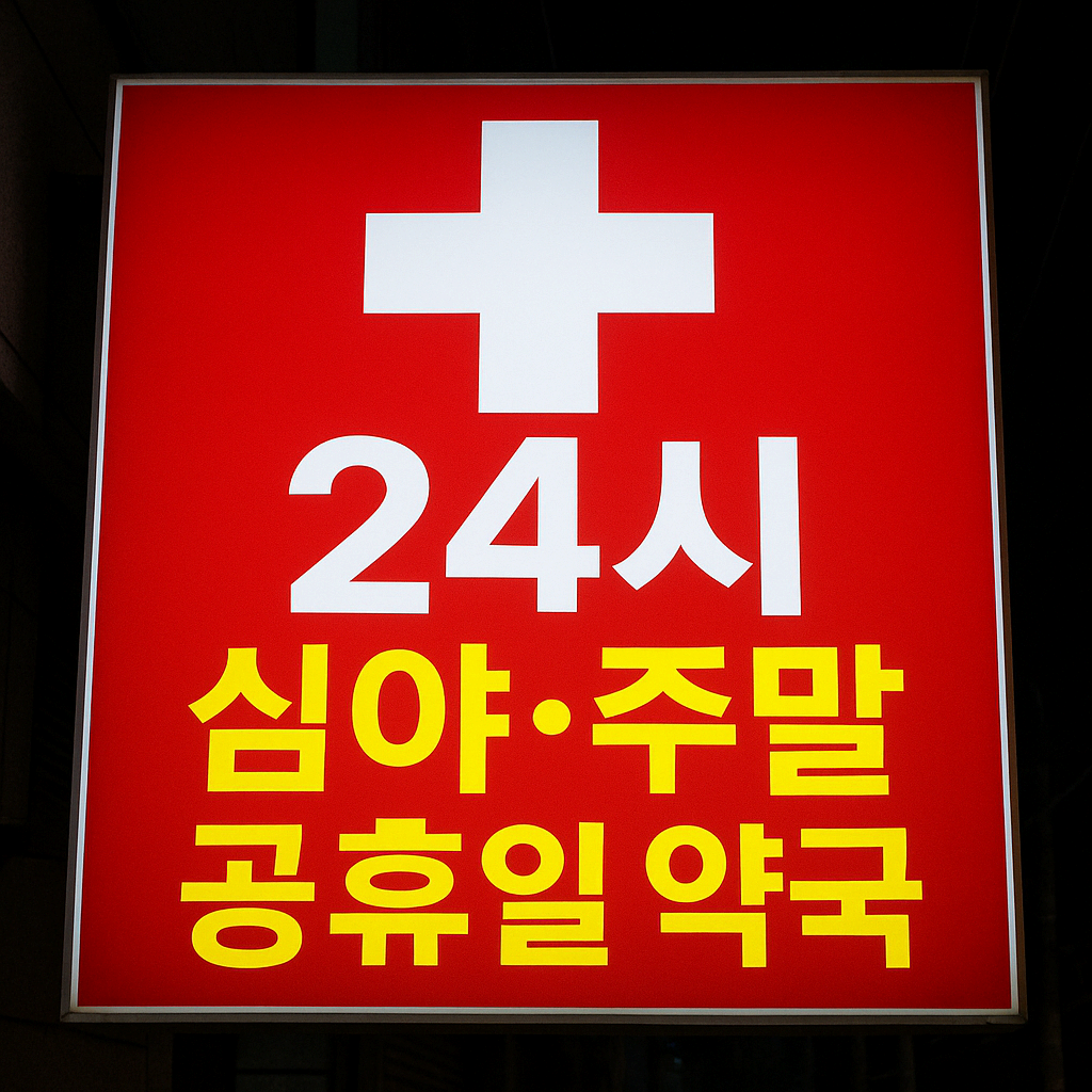 인천광역시 신흥동 24시간 약국 (심야, 주말,휴일) 찾기