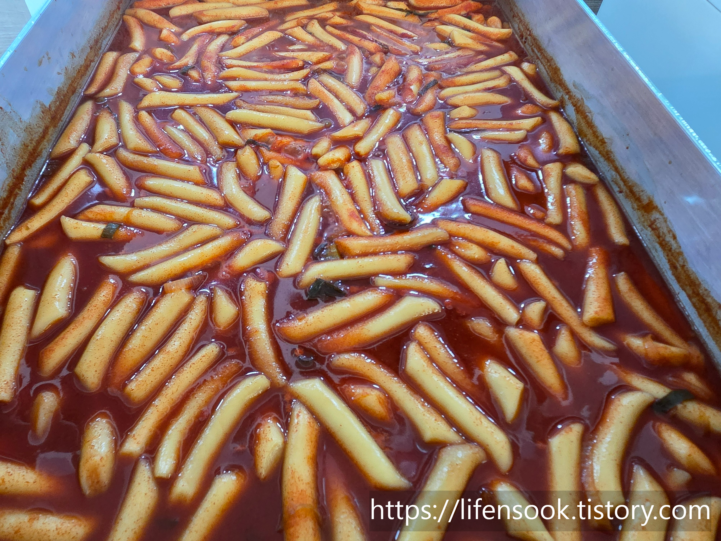 연평도 꽃게탕 보리밥 셀프바 떡볶이