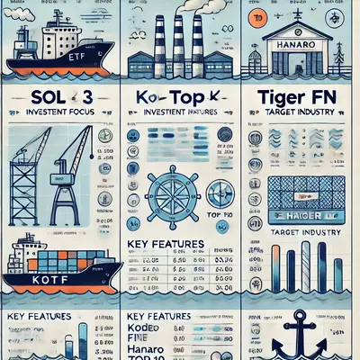 조선 ETF 4종 완벽 비교