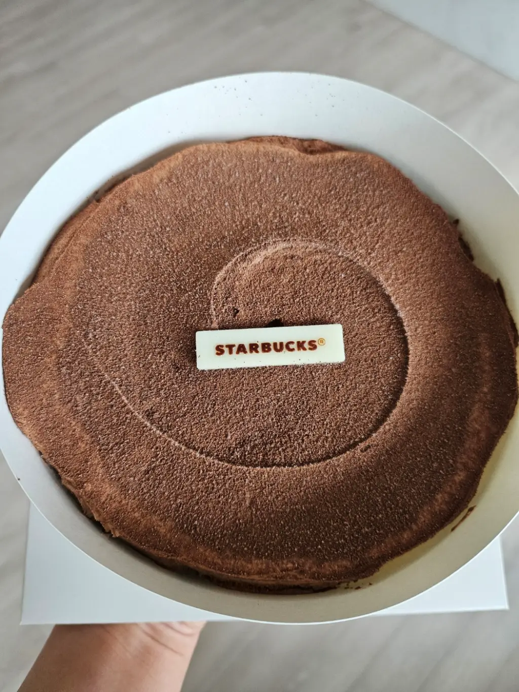 스타벅스-초코케이크