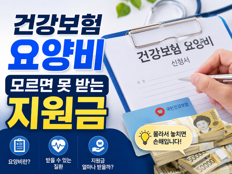 alt="건강보험 요양비 지원 대상과 신청 방법 총정리"
