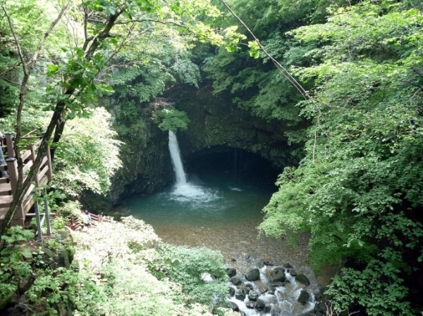 비둘기낭 폭포 사진