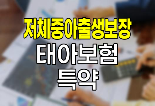 현대해상 저체중아출생보장 특약, 태아보험의 핵심