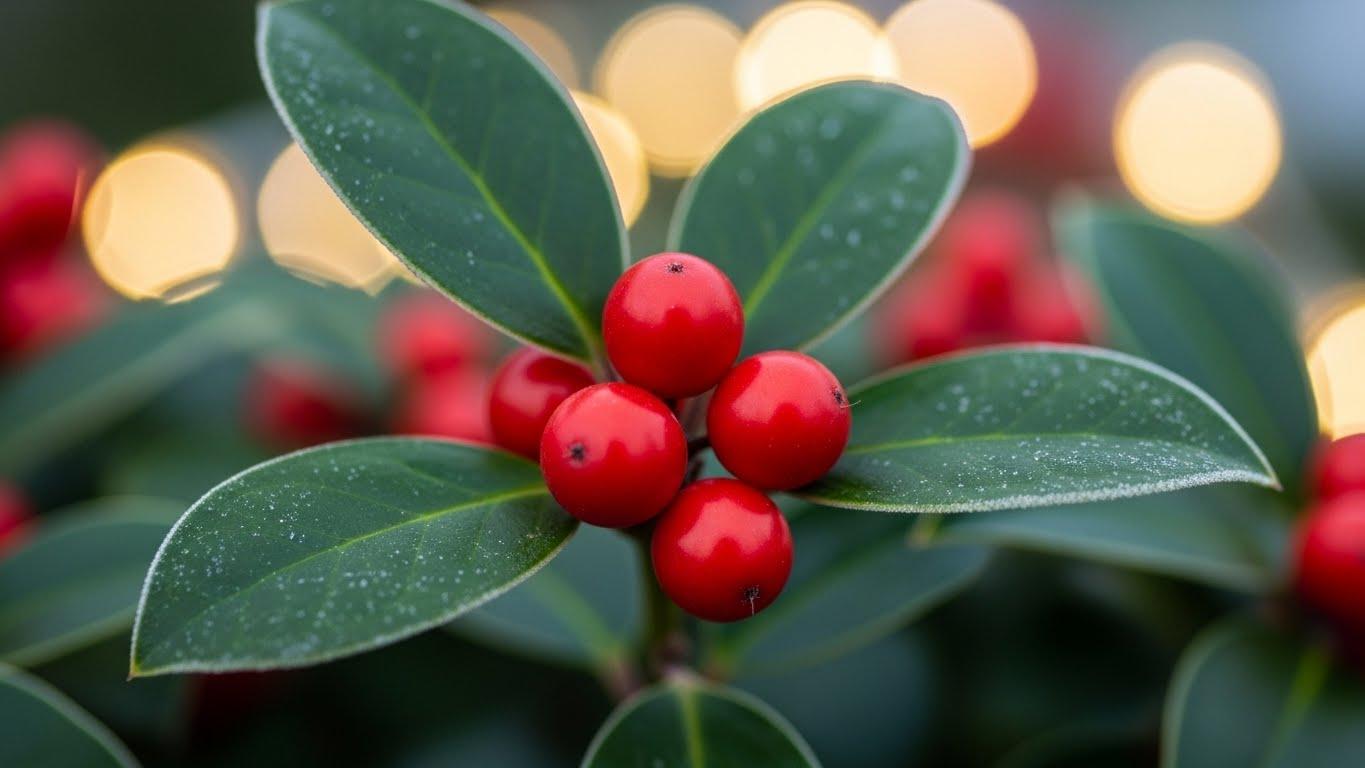 크리스마스 빨간열매