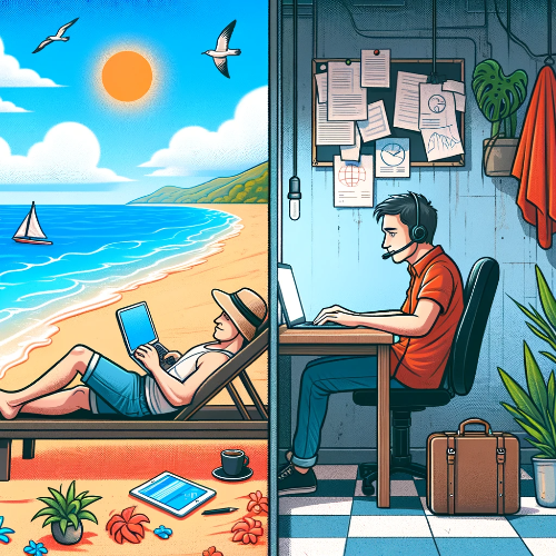 디지털노마드-장단점