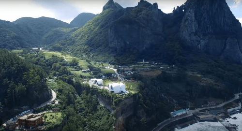 울릉도 코스모스 리조트 추산리 송곳산