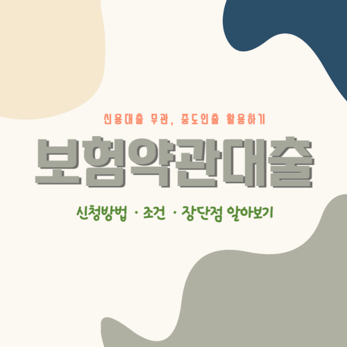 보험약관대출
