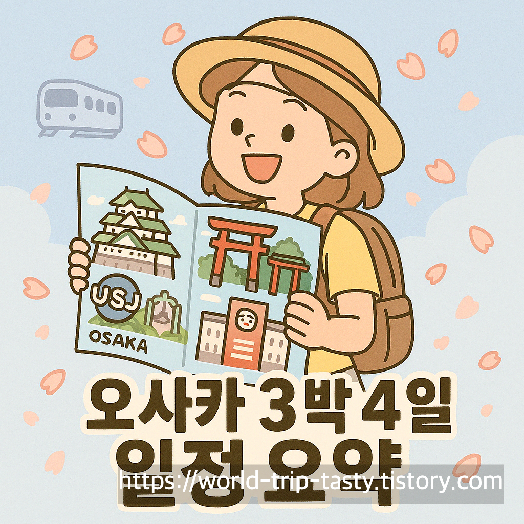 오사카 여행 코스100만원으로 즐기는 완벽한 황제 여행 준비하세요!