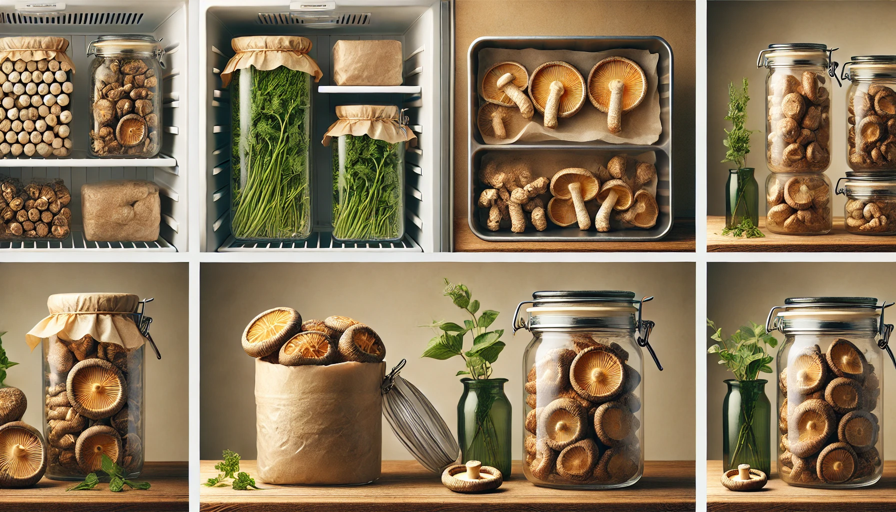 표고버섯의 보관법