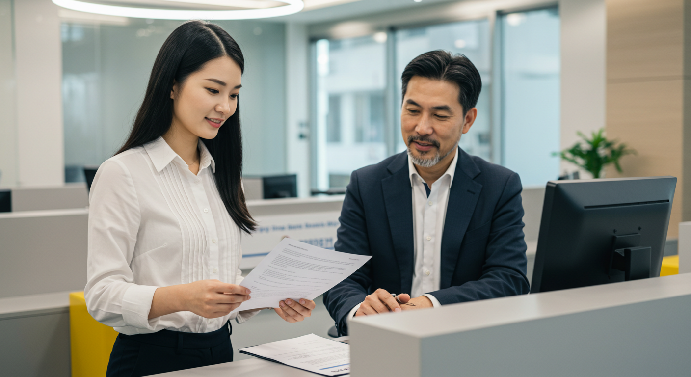 은행방문&amp;#44; 입사전