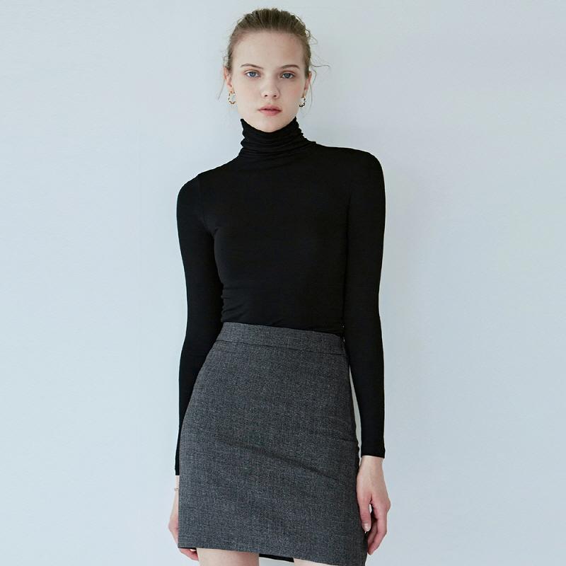 닉앤니콜 SLIM TURTLENECK TOP