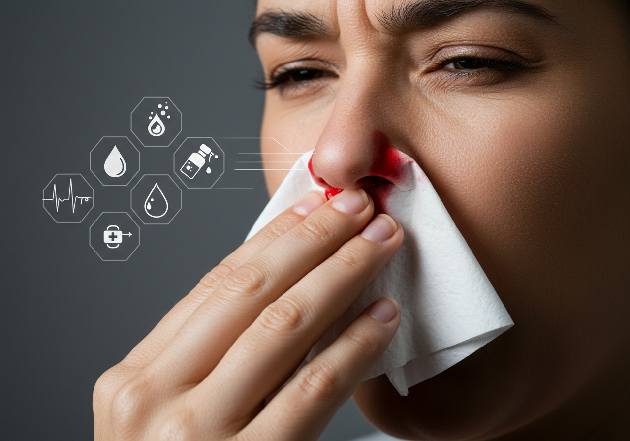 코피 자주 나는 이유 5가지와 비출혈 원인 및 관리법