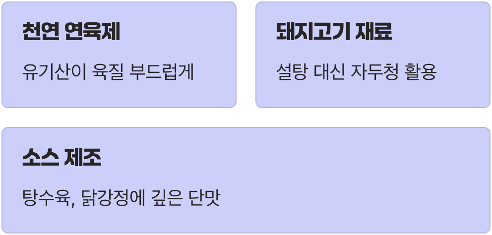 요리의 격을 높이는 비밀 병기