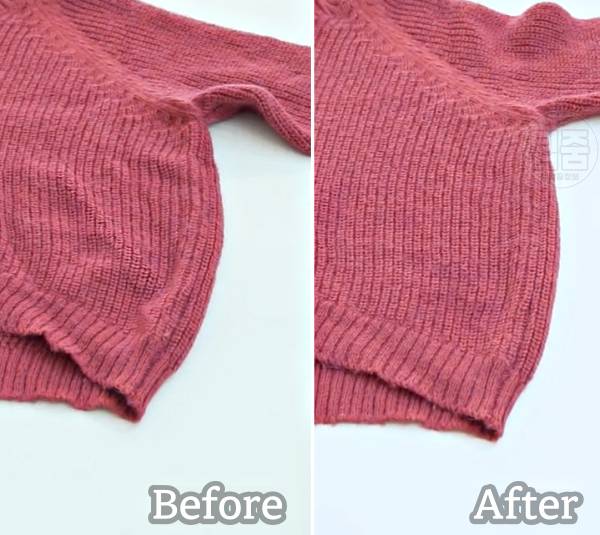 니트 다림질 니트 주름 펴기