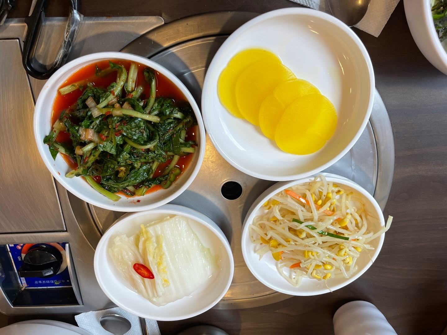 백김치와 열무김치