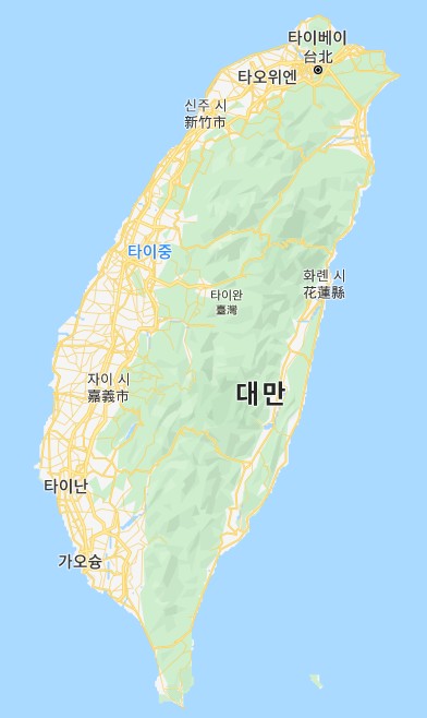 대만-지도
