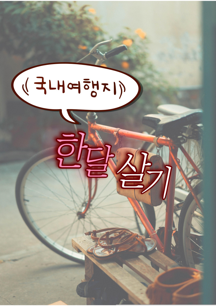 한달살기 완벽가이드-5곳추천