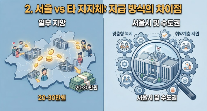 서울시 추석 민생지원금
