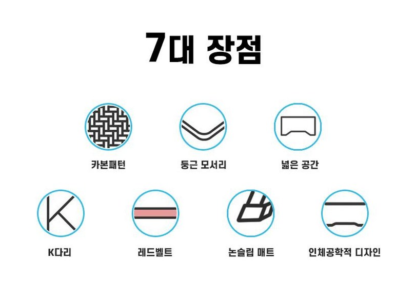  카본 패턴 1인용 게이밍 컴퓨터 철제 책상