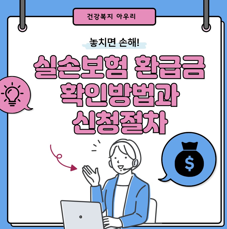 실손보험 환급금 확인방법과 신청절차