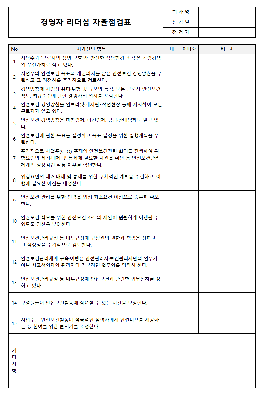 경영자 리더십
