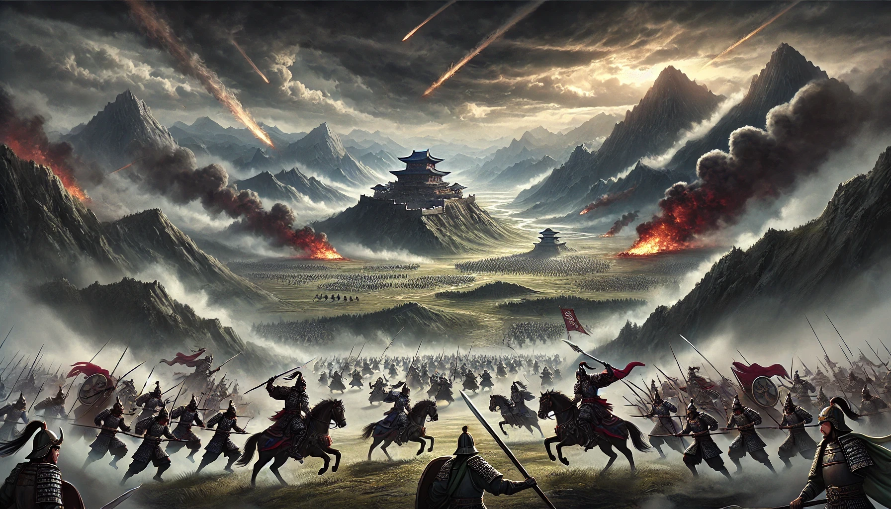 서안평 전투를 표현