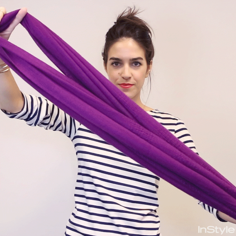 스카프 및 목도리 감는 방법