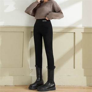 여성 하이웨스트 덕다운 패딩바지 방한 레깅스