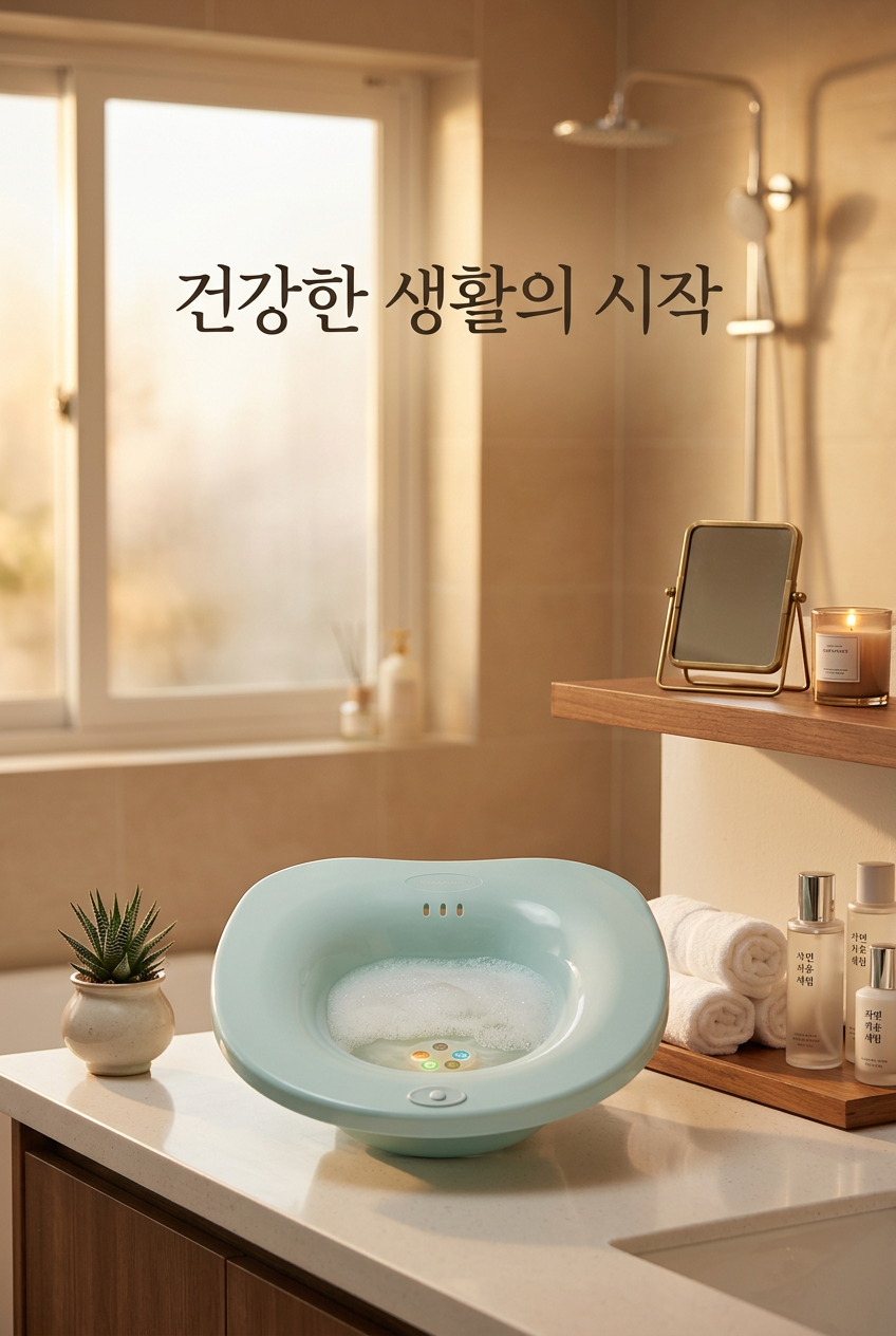 좌욕기 추천 가정용 생활 관리 항문 건강