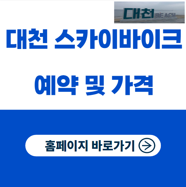 대천 스카이바이크 홈페이지