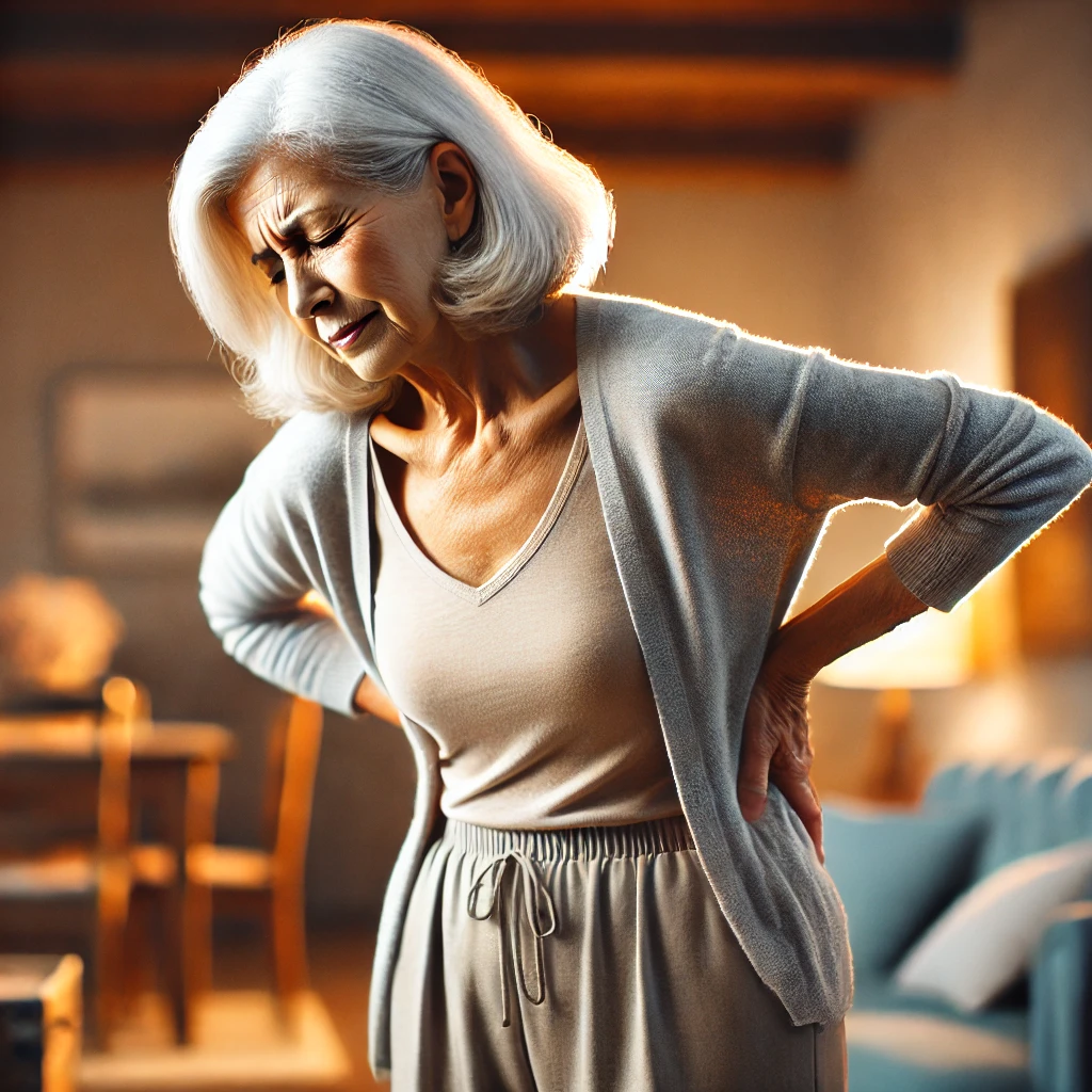 60대 할머니가 척추관협착증 걸린 사진