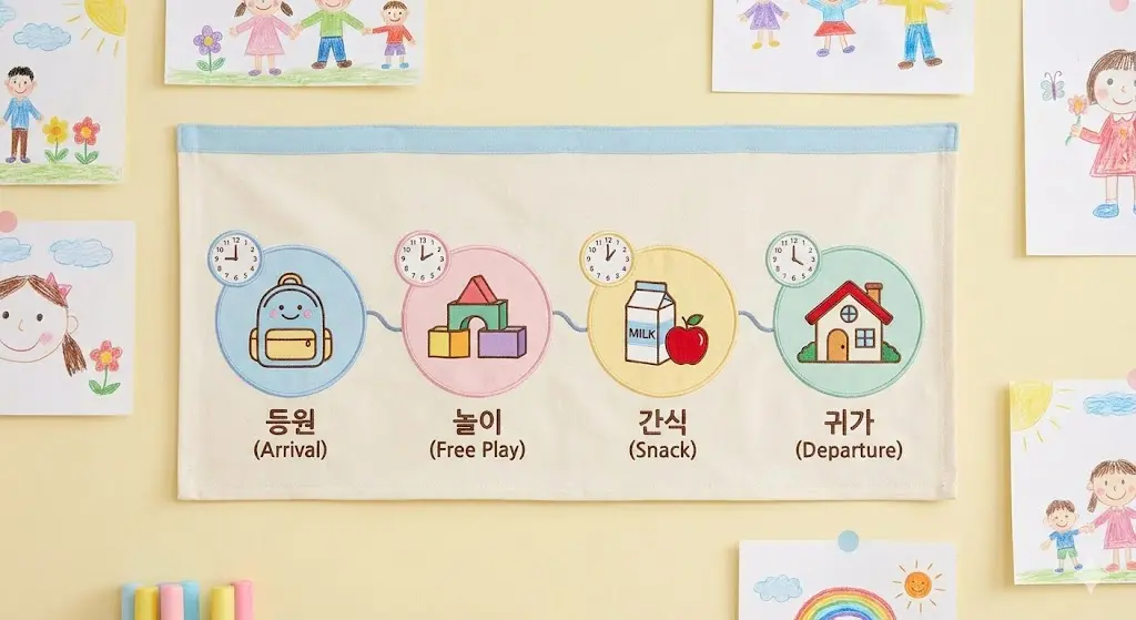 일과 시간대별 활동 템플릿 자동 생성하기