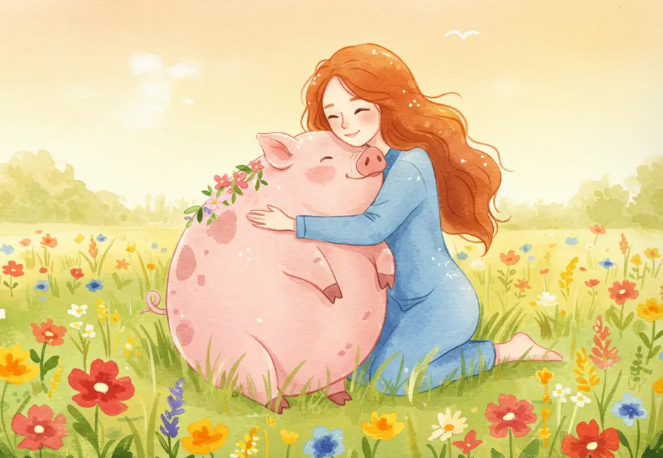 돼지를 안고 있는 꿈 해몽