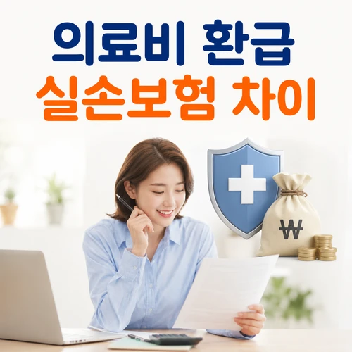 의료비 환급 실손보험 차이