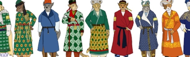 의복 치장 소지품 사진