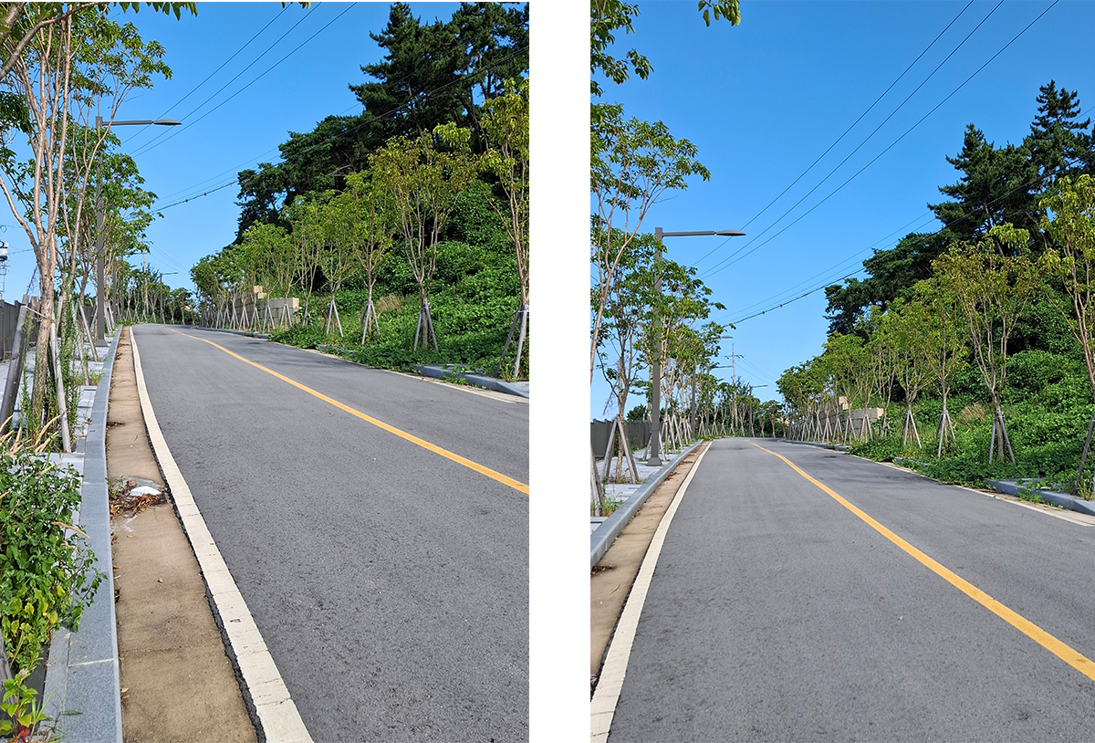 부안에서 군산 넘어가는 도로