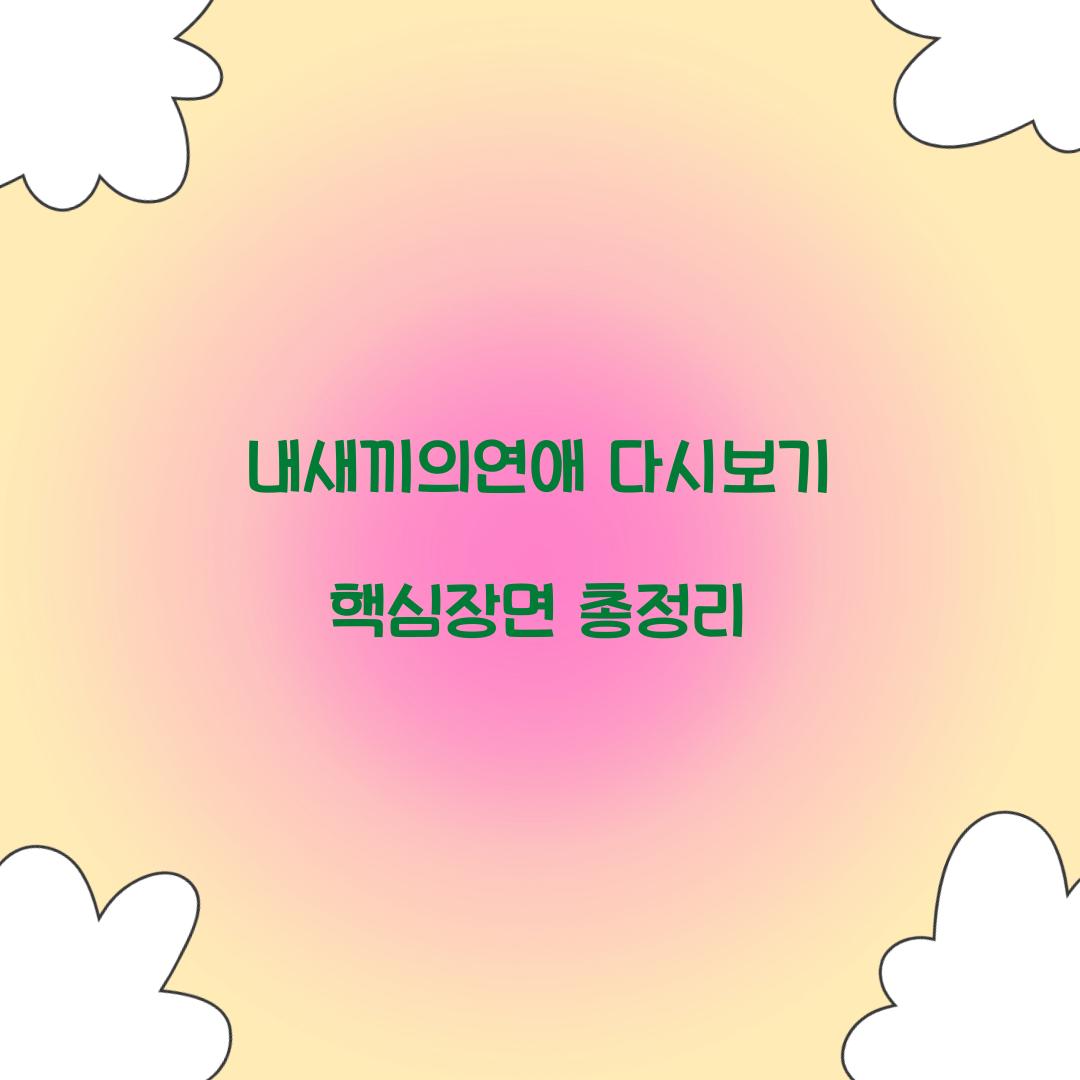 내새끼의연애 다시보기
