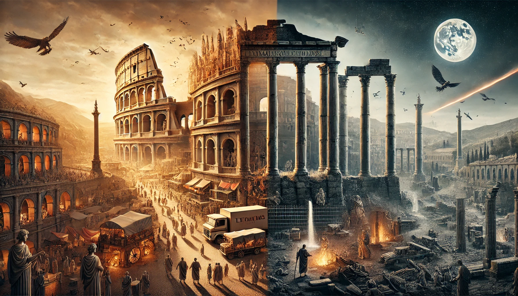 로마 제국의 흥망성쇠와 그 역사적 유산