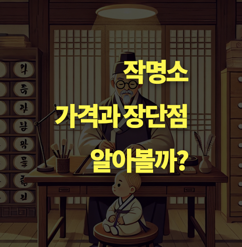 아기 이름 작명소 가격과 장단점 알아볼까? 비용, 온라인 인터넷 무료 작명소.
