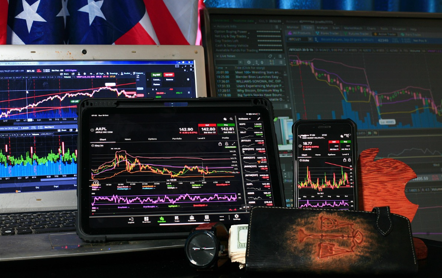 주식 시장 이미지