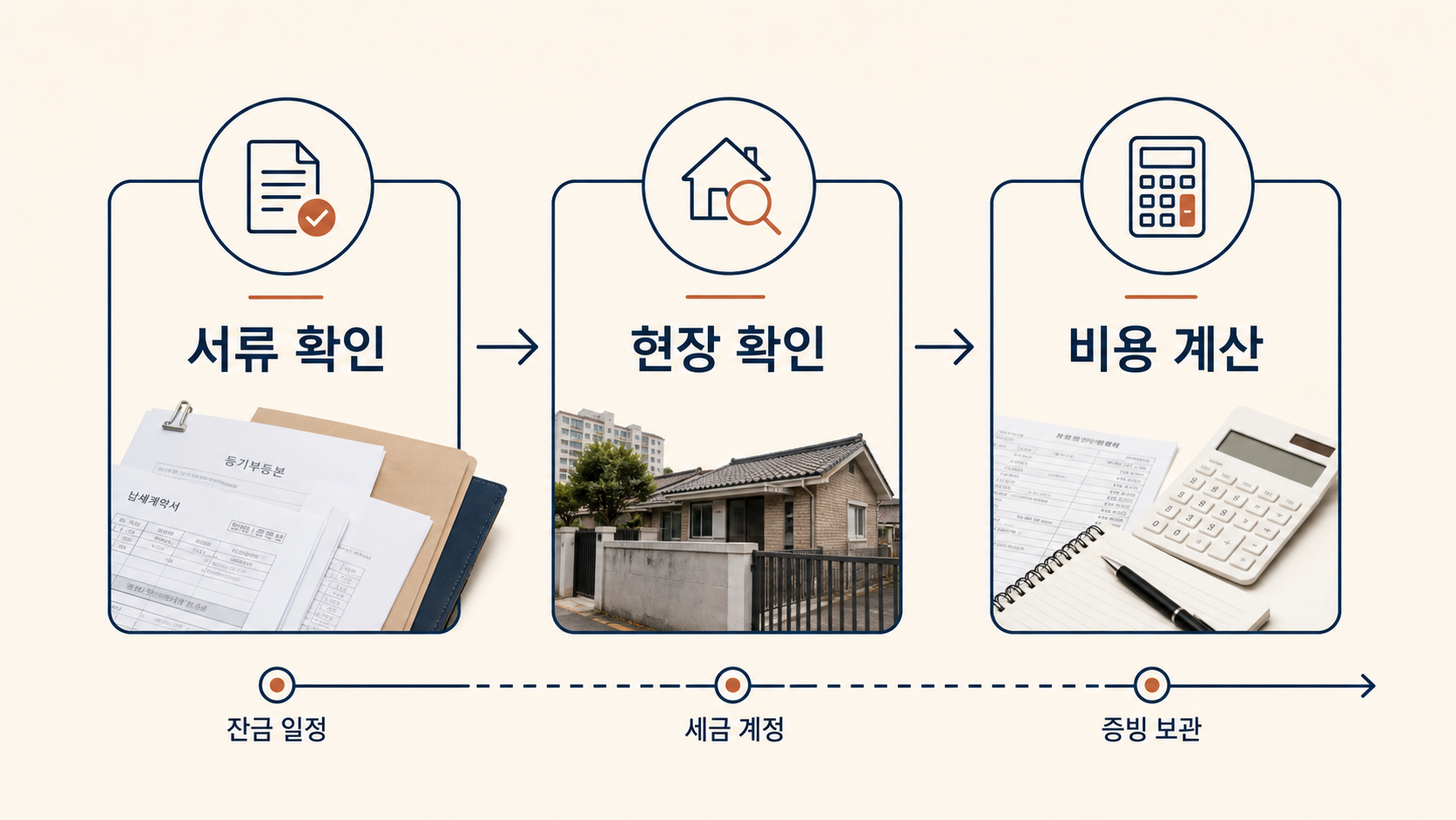 잔금 일정부터 증빙 보관까지의 경매 검토 순서