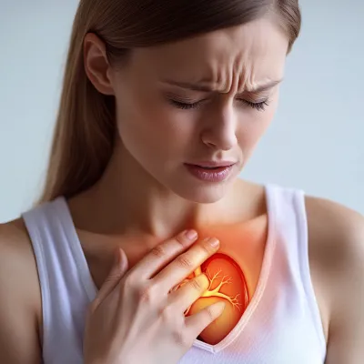 가슴 가운데 통증 원인3