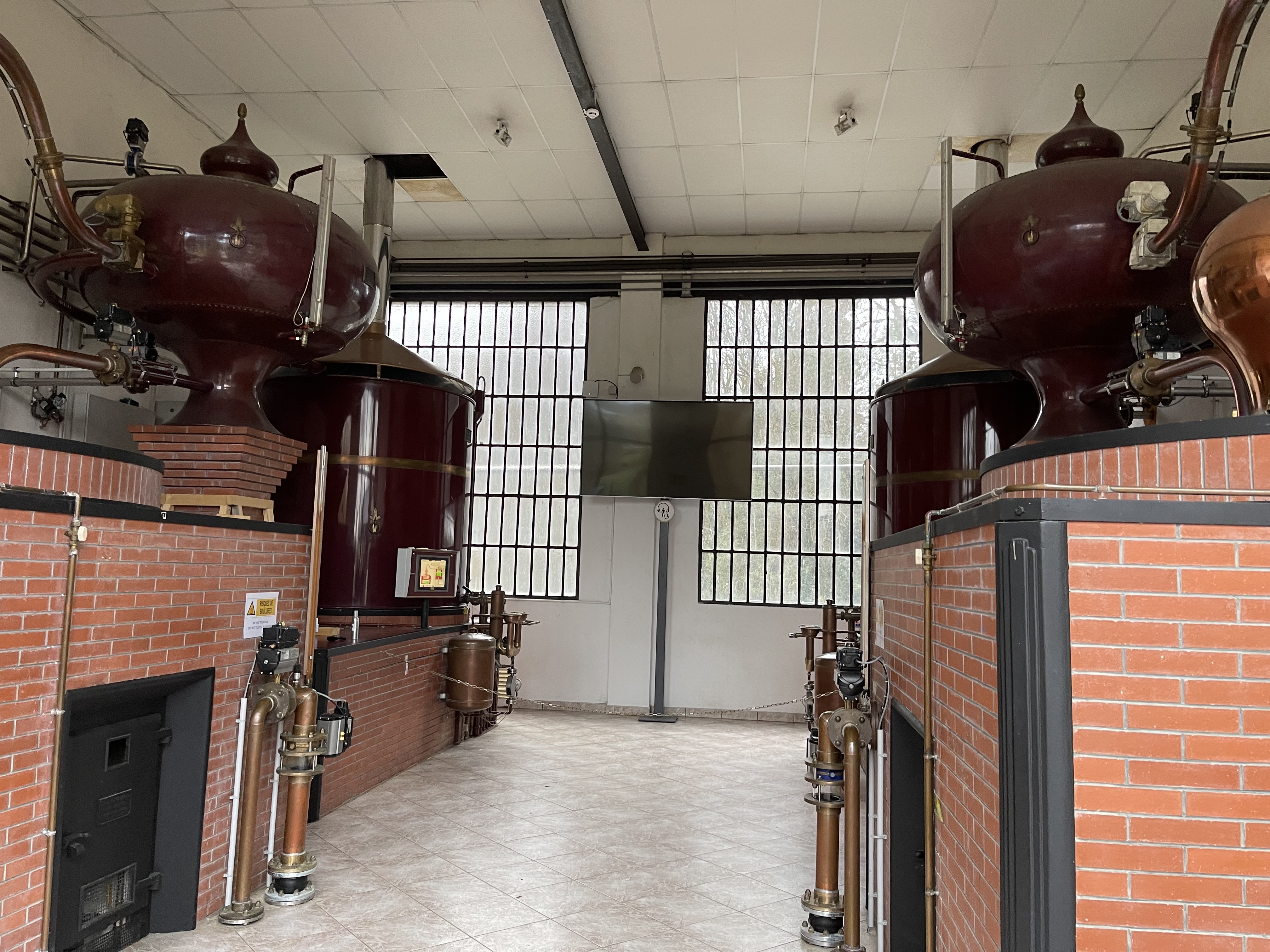 Ch&acirc;teau du Breuil 증류기