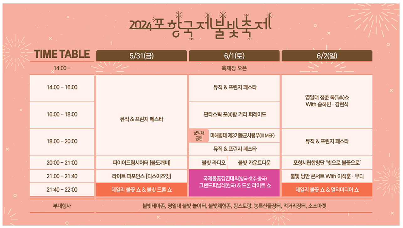 2024 포항국제불빛축제