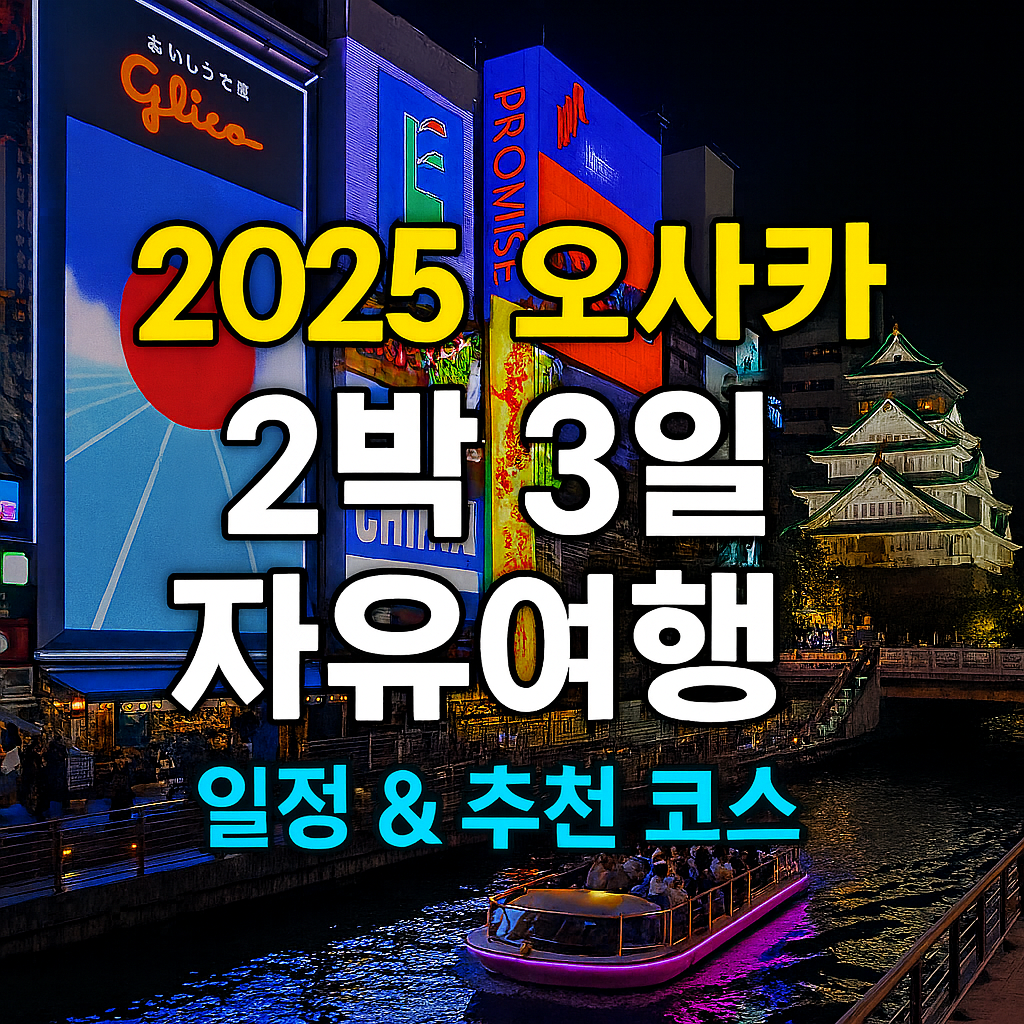 2박3일 오사카여행